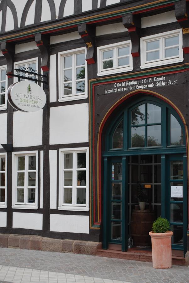 Hotel Alt Warburg Esterno foto